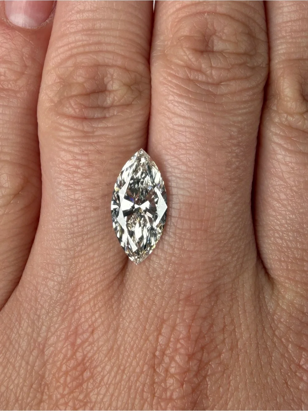 4.01 Ct IGI Certified Lab Grown Marquise Loose Diamond G VS1 CVD Excellent | New